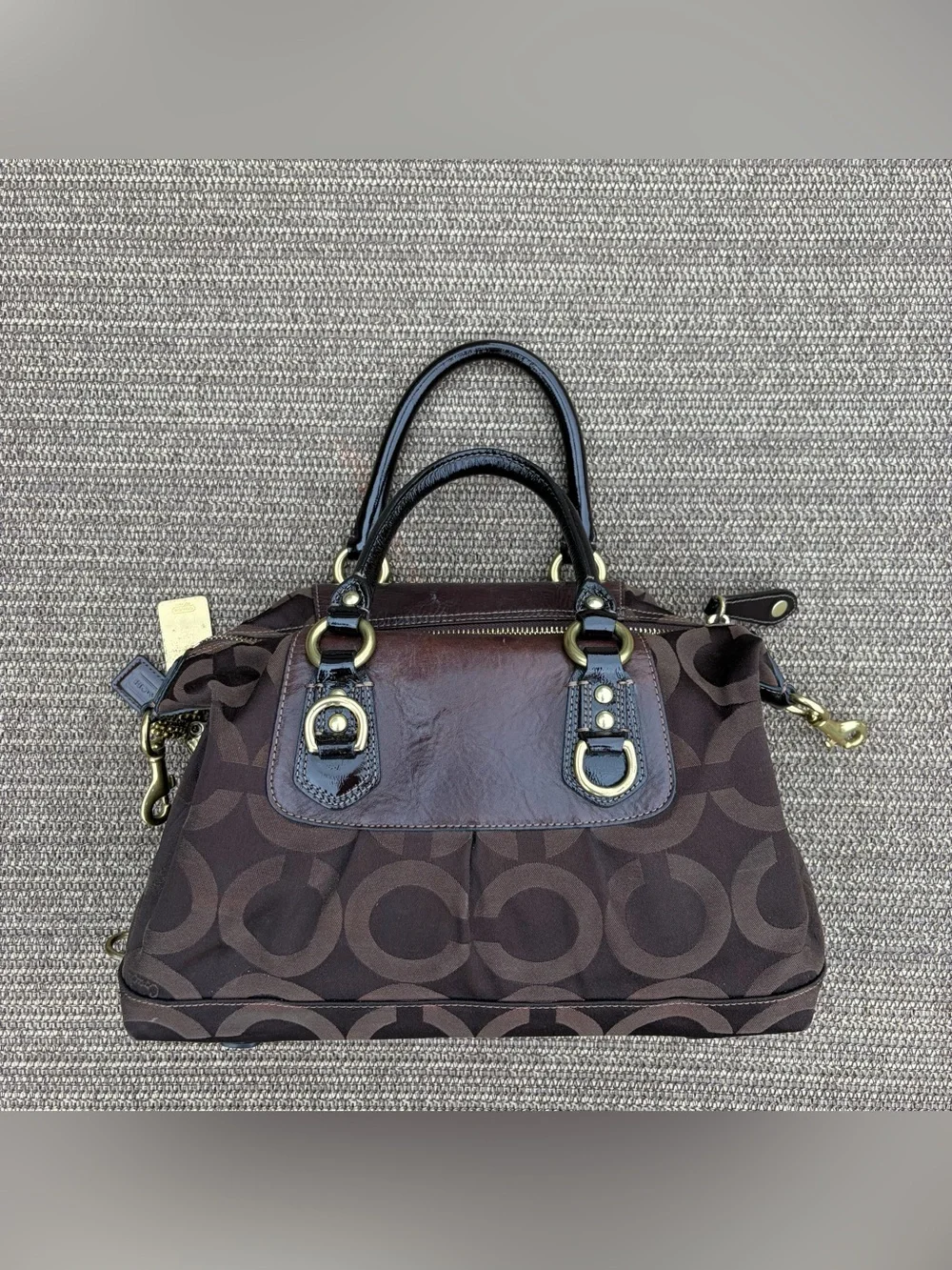 Coach Vintage 2008 Madison Op Art Sabrina Satchel